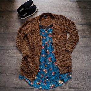 Chunky Mustard cardigan